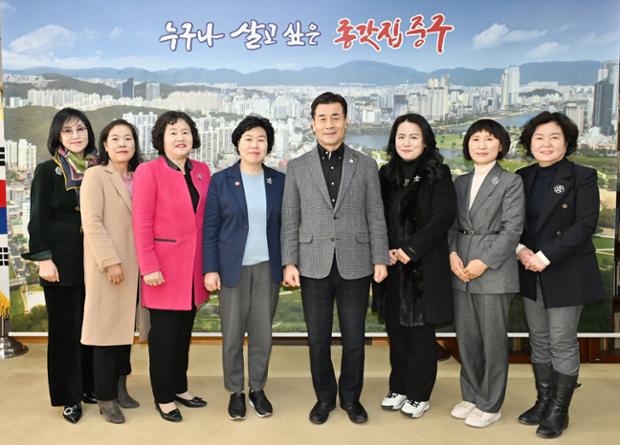 한국여성경제인협회 울산지회장 내방