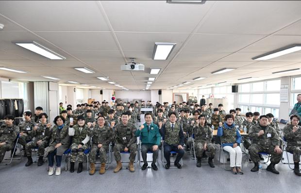 태화동예비군동대 작계훈련 격려