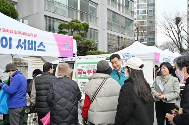찾아가는 종갓집 현장서비스의 날_반구2동 마을회관