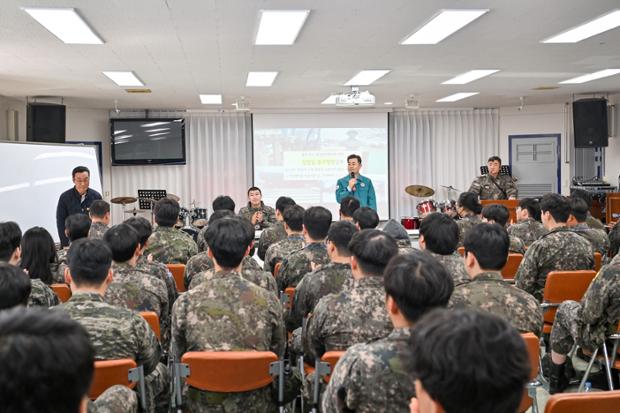 병영1동 예비군동대 작계훈련 격려