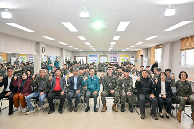 병영2동 예비군동대 작계훈련 격려