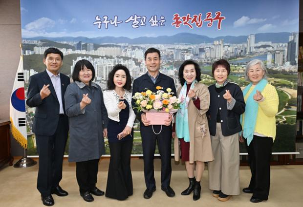 사랑나눔회 내방