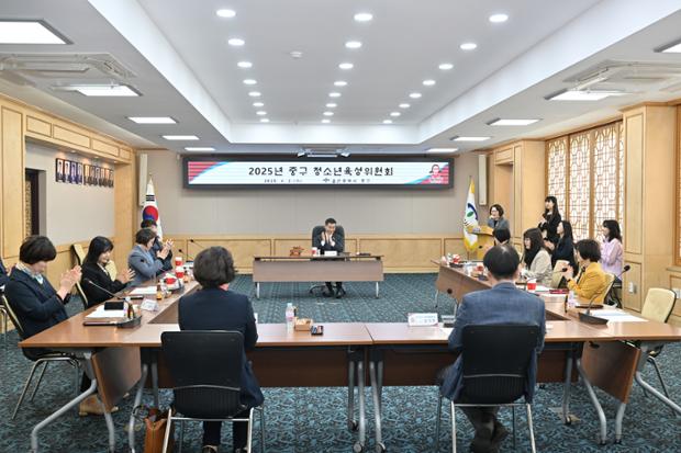 청소년육성위원회 회의