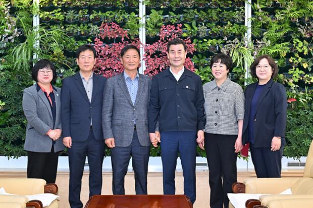 중구노인지회 내방