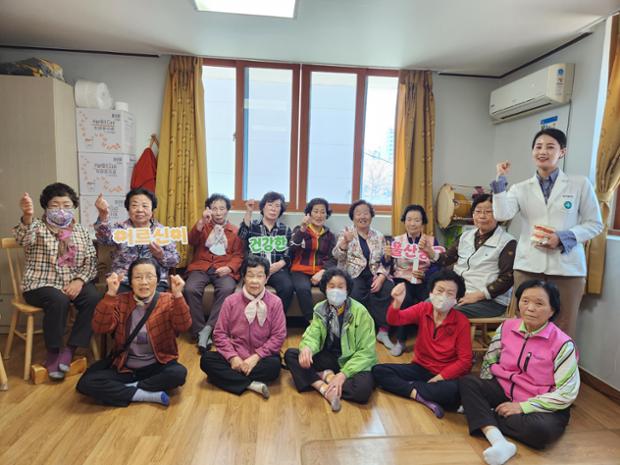 중구보건소, 경로당 어르신 대상 구강 보건교육 프로그램 운영