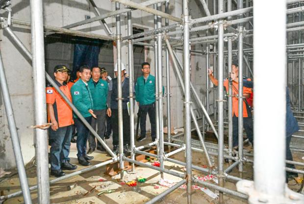 집중호우 대비 태화배수장 현장점검