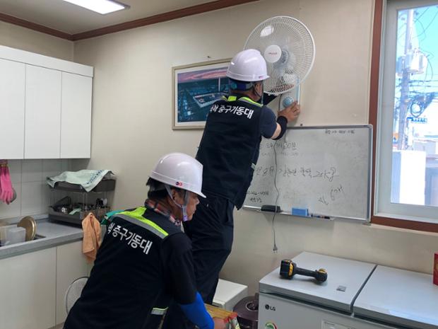 공공시설 전담 수리 ‘영선반’ 하절기 경로당 및 경로식당 순회 점검 실시