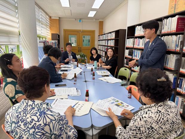 병영2동 마을교육협의회, 월례회 및 찾아가는 한글문화 교육 진행