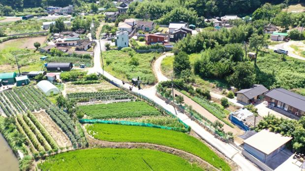 중구  무인항공기(드론) 활용 폭염 취약지역 예찰