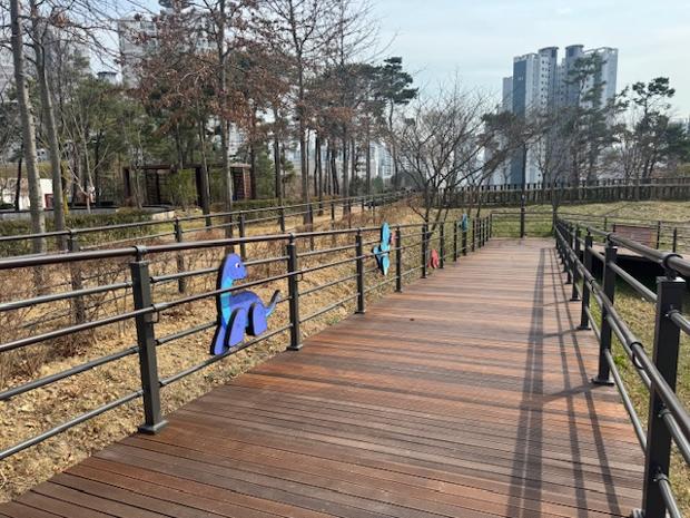 공룡발자국공원 새단장