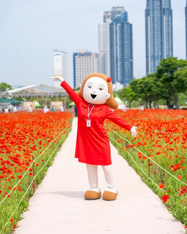 울산큰애기와 태화강국가정원 봄꽃