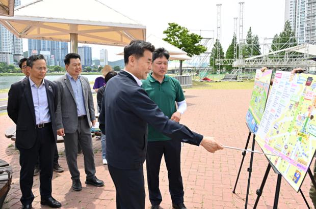 태화강 마두희 현장 점검