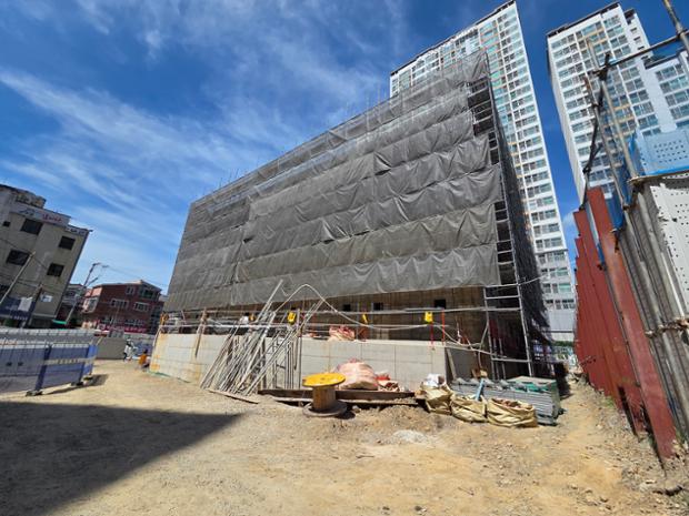 태화배수장 전경