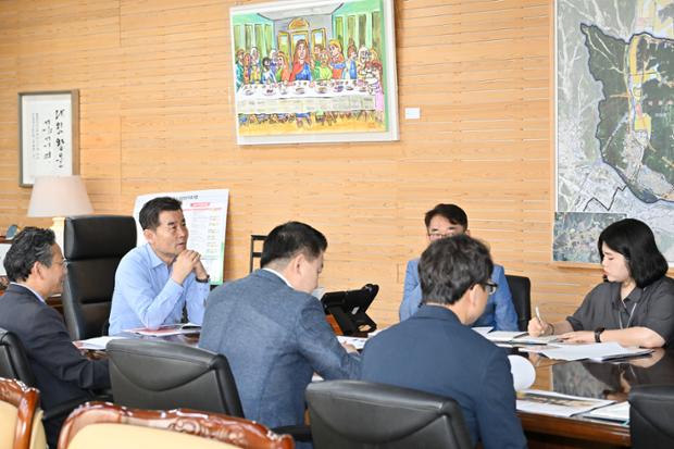 외솔기념관 문화도시 거점공간 조성 용역 착수보고회