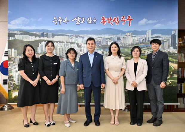 울산시교육청 유보통합조성팀 내방