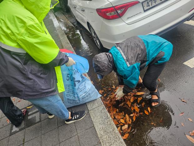 병영1동 호우대비 예찰활동