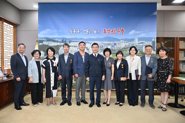 상반기 퇴직자 표창수여식