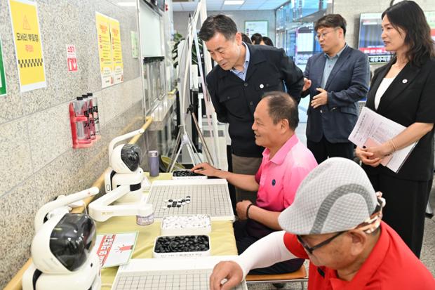 중구노인복지관 경로식당 봉사자 격려 방문