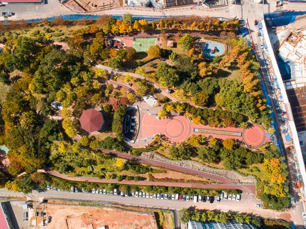 서덕출공원 드론촬영