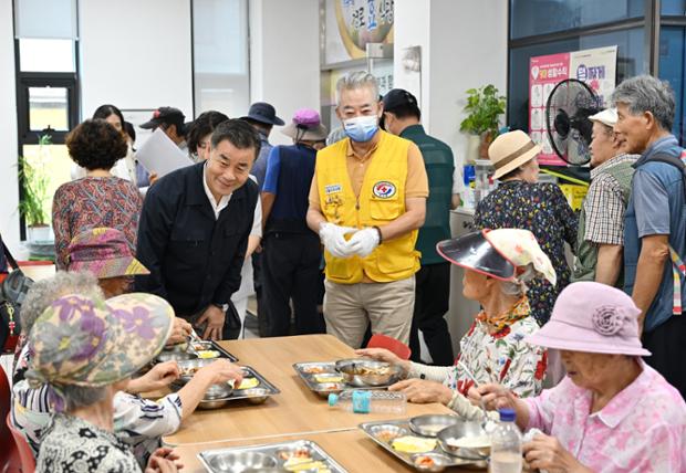 학성 경로식당_경로식당 봉사자 격려