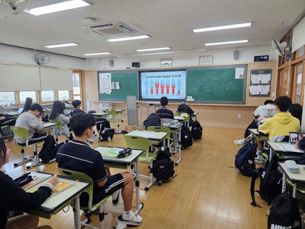 중구보건소, 청소년 대상 에이즈 및 성매개 감염병 예방 교육 진행