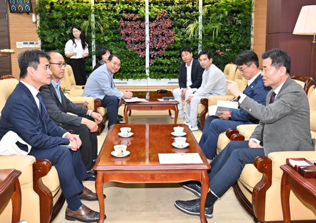 울산지방 중소벤처기업청장 내방