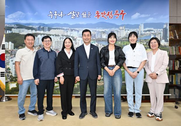 반구1동 청소년선도지도회 내방