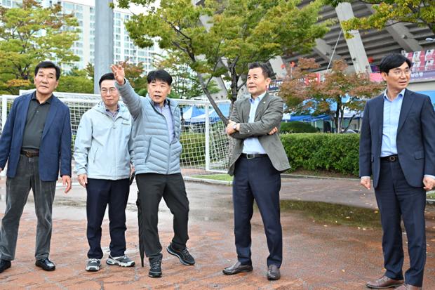 종갓집 체육대회 현장점검