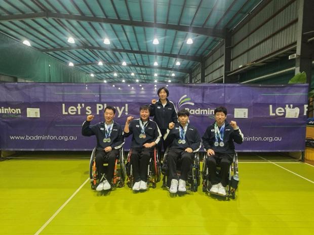 울산 중구청 소속 장애인배드민턴팀, ‘2025 호주 장애인배드민턴 국제대회’에서 ...