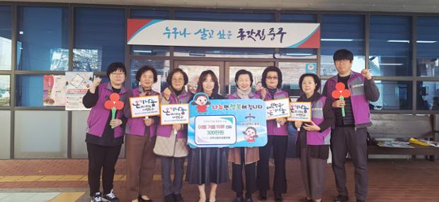 학성동 지역사회보장협의체, 저소득가정 아동 대상 겨울 의류 지원