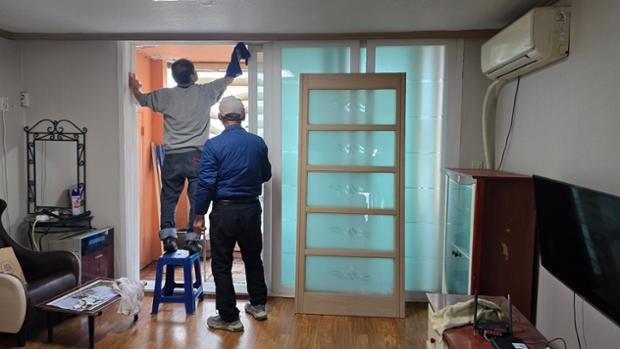 다운동, 홀몸 어르신 가정 주거환경 개선활동 추진