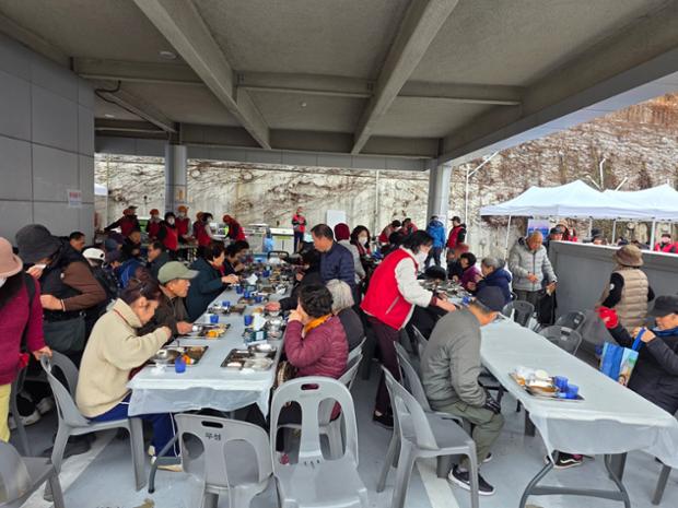 당근봉사단 태화동 급식봉사