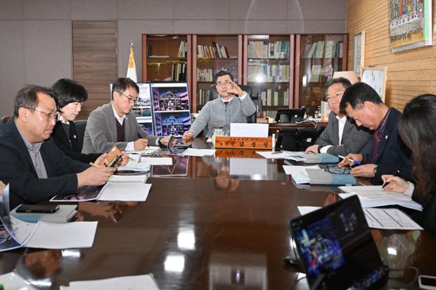 시계탑 경관조명 디자인 선정