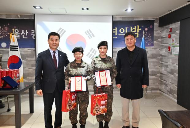 여성예비군소대 송년의 밤