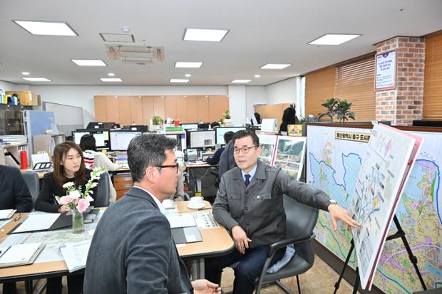 울산 중구, ‘찾아가는 현장 결재’ 진행