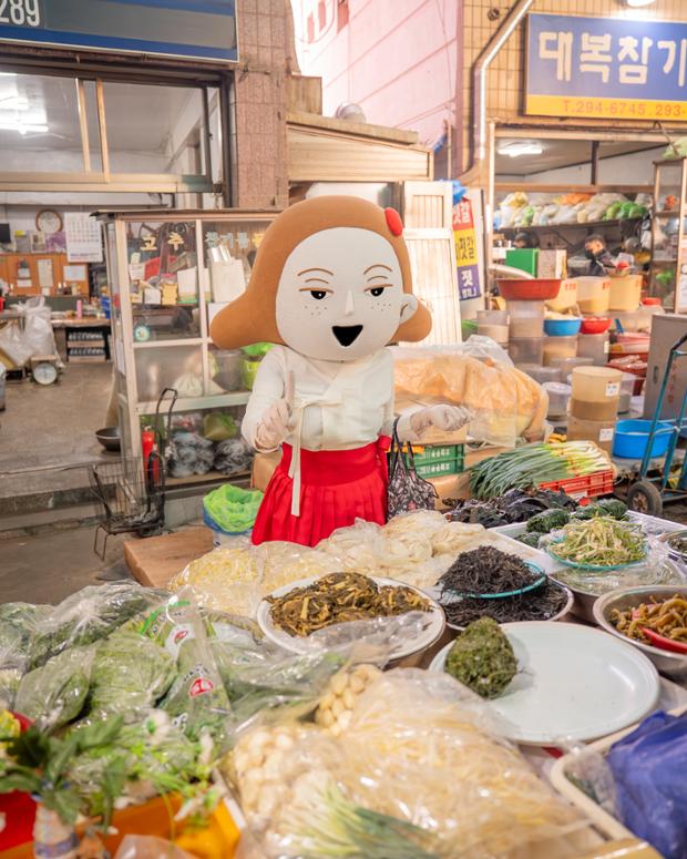 큰애기와 함께 전통시장 나들이(병영시장) - 2. 야채, 채소