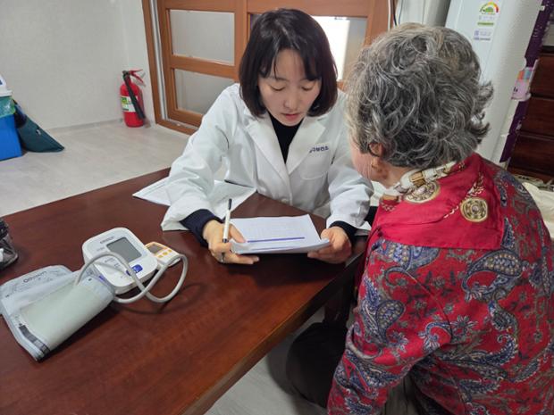 중구보건소, 경로당 어르신 집중 건강관리 서비스 운영