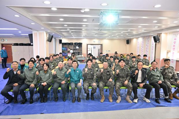 김영길 울산 중구 통합방위협의회 의장, 반구2동·약사동 예비군동대 작계훈련 격려