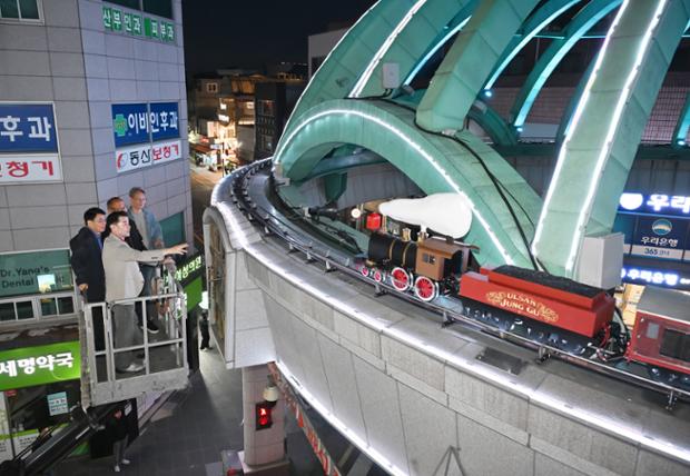 “원도심 활력 부여”…중구, ‘시계탑 명소화 사업’ 현장점검 실시