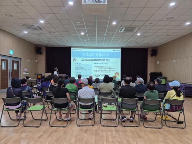 중구보건소, 지역 어르신 대상 의약품 오남용 예방 교육 실시