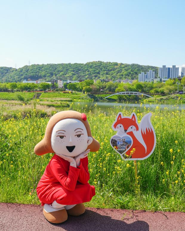 울산큰애기와 함께 - 태화강 국가정원 갓꽃