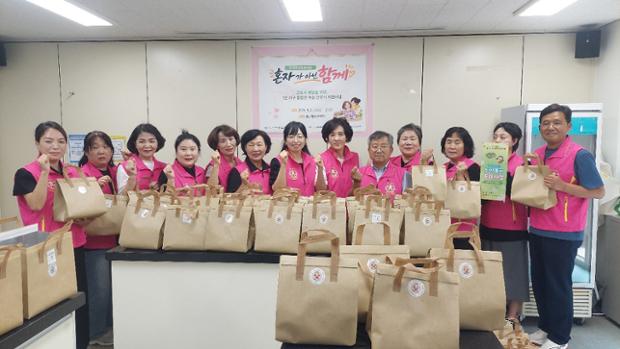 중구지역사회보장협의체 여성가족분과, 중장년 여성 1인 가구에 건강식 지원
