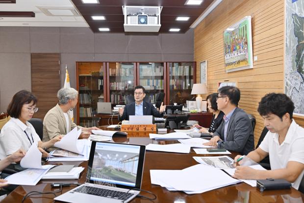 중구, 반구도서관 공간디자인 설계 용역 중간보고회 개최