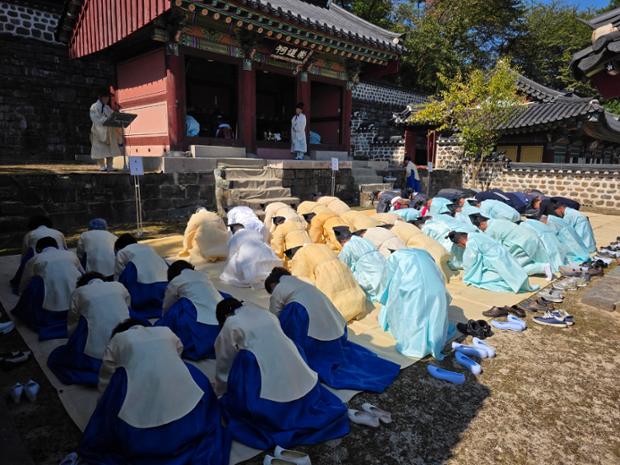 (사)구강서원보존회, 2026년 추기향례 봉행