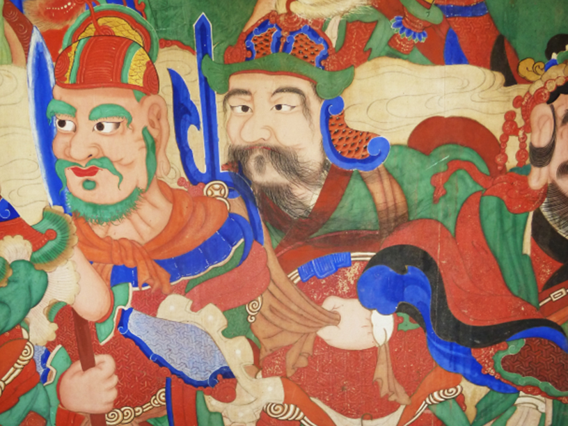 해남사 신중도 이미지