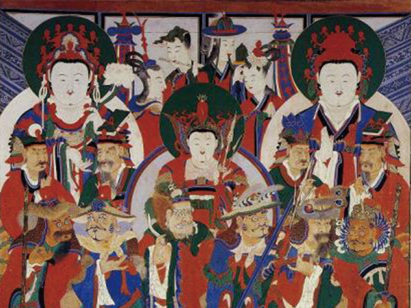 백양사 신중도 이미지