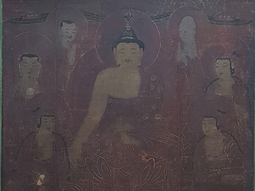 덕원사 석가설법도 이미지