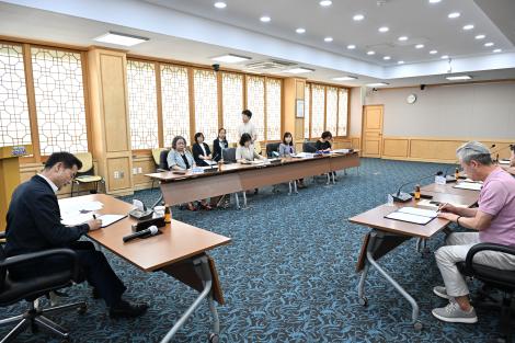 경로식당 및 식사배달사업 위수탁 협약식 이미지