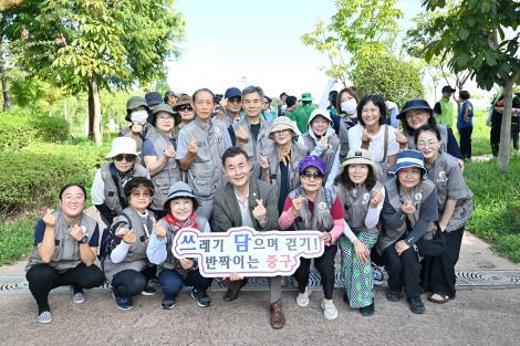 병영2동 행정복지센터_추석맞이 일제대청소_장현공원 이미지