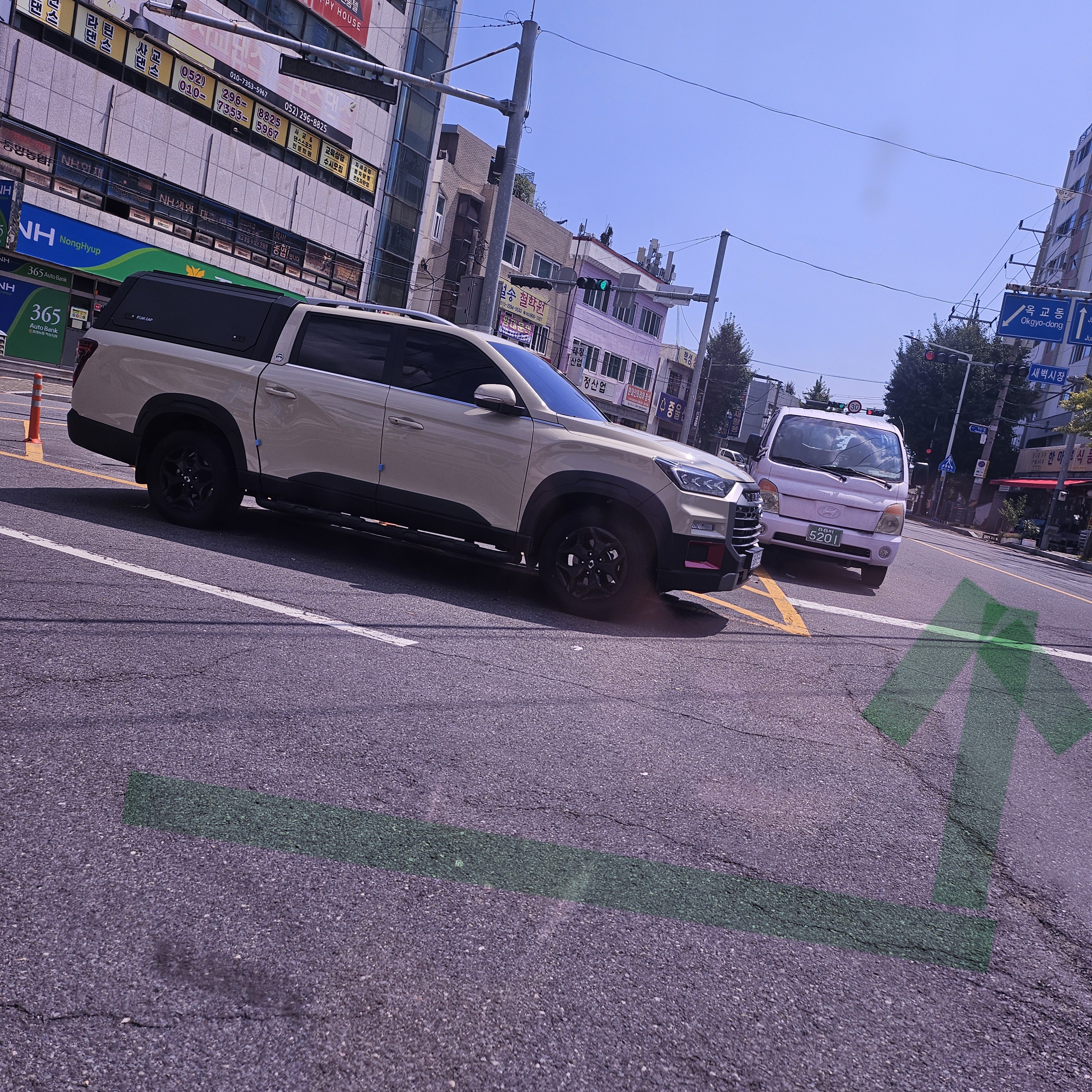 학성 새벽시장불법주정차 이미지(1)